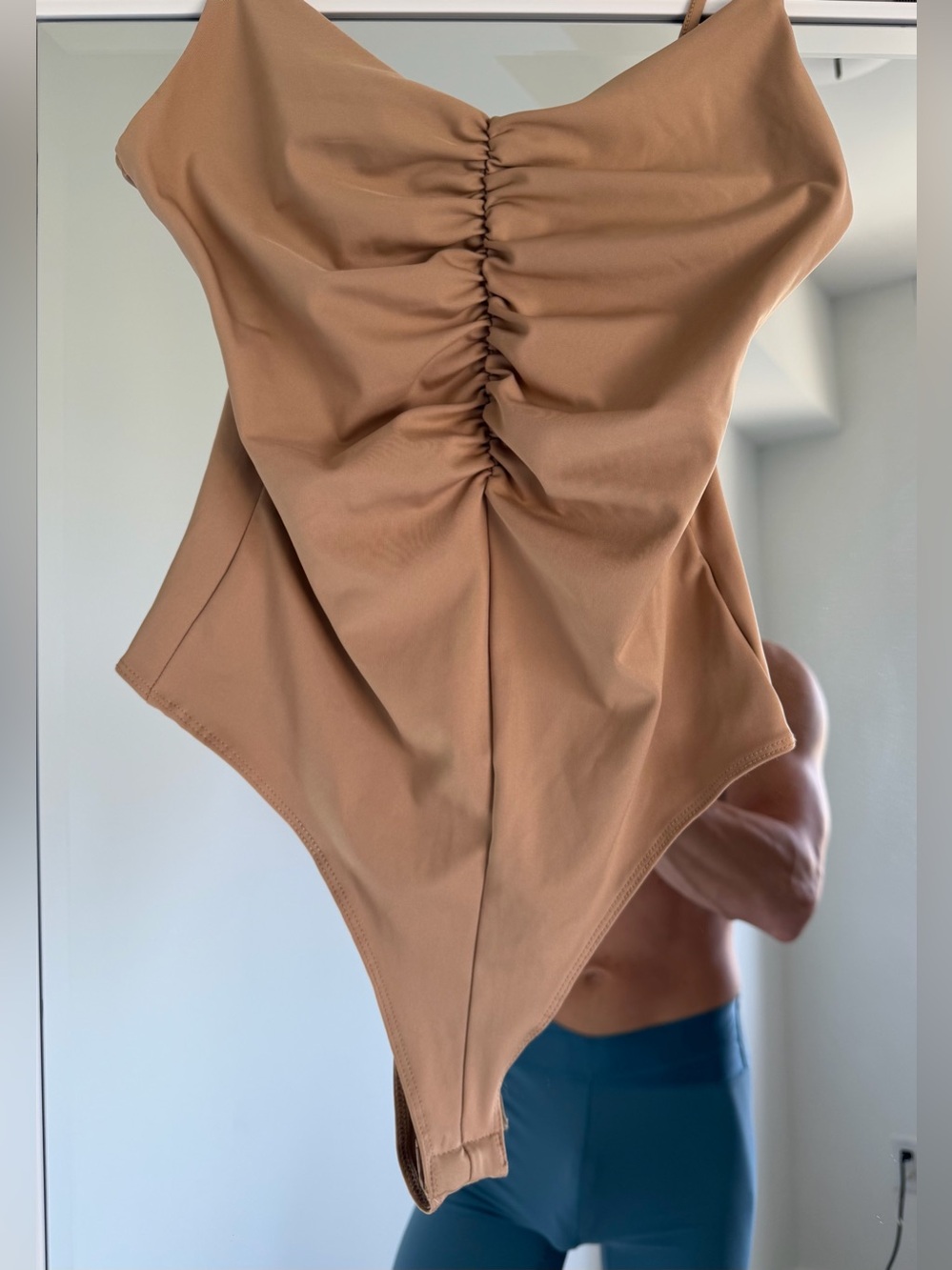H&M Women’s Bodysuit Size S Beige